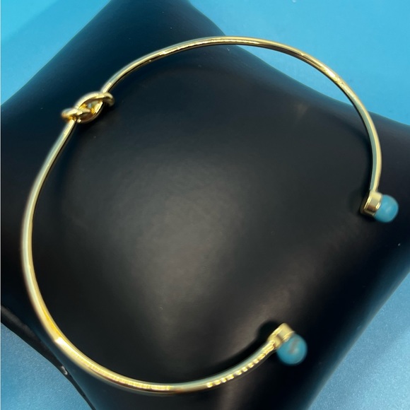 Plunder Janie bracelet-NEW IN BOX~Danty Faux Turquoise~beautiful alone or stack - Picture 3 of 8